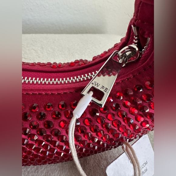 JW PEI Abacus crystal mini bag Red NWT - Picture 11 of 17